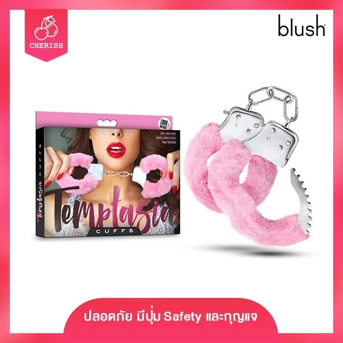 Blush - Temptasia Cuffs Pink